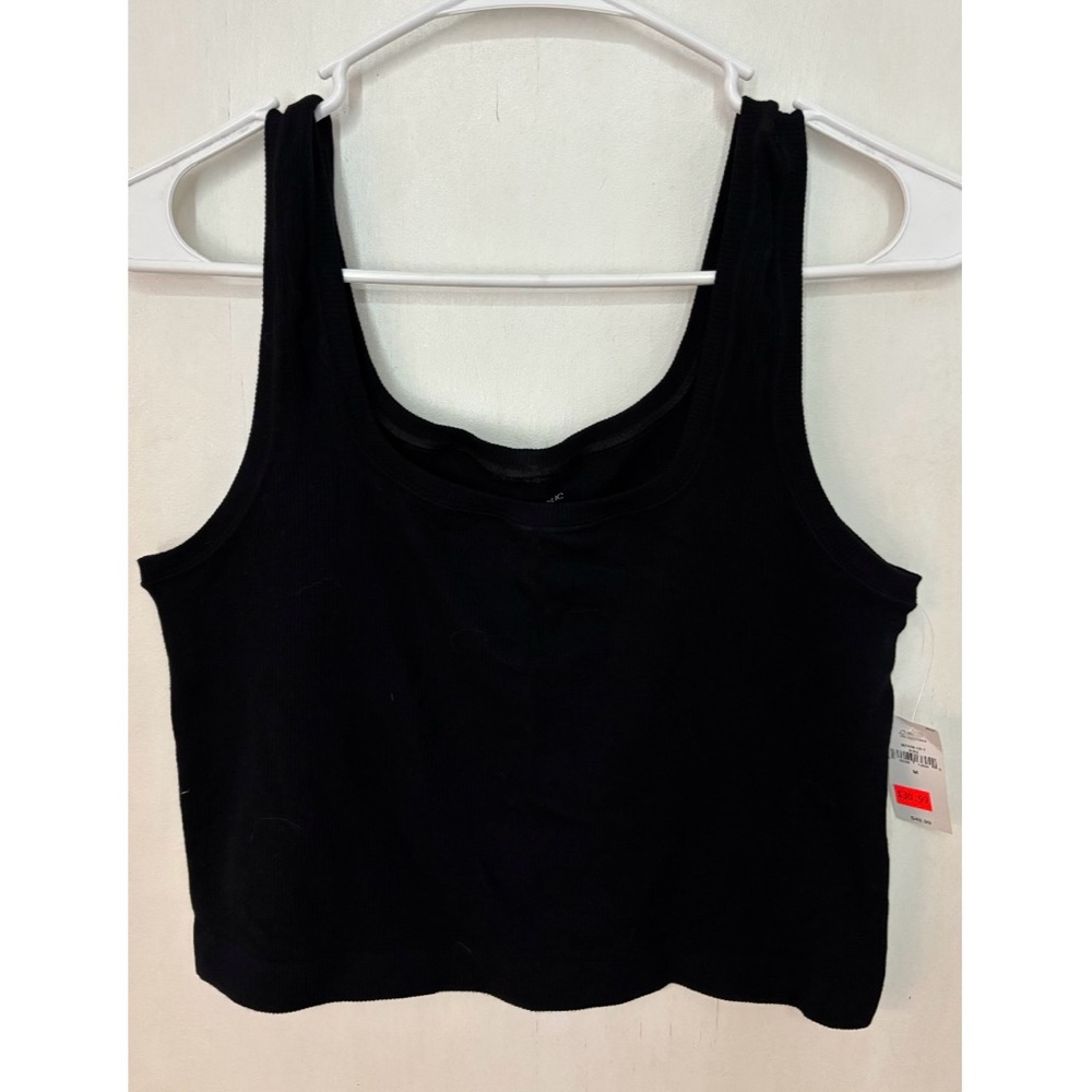 NWT Banana Republic Black Tank Crop Top
